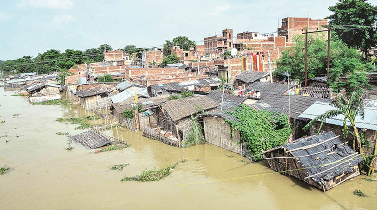 Floods, coronavirus hobble two of India's poorest states