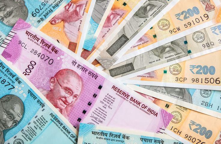 Rupee slumps 49 paise