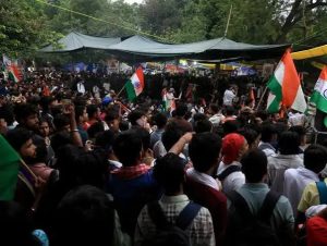 Massive Protests and Security Crackdown Over Student Demands in New Delhi